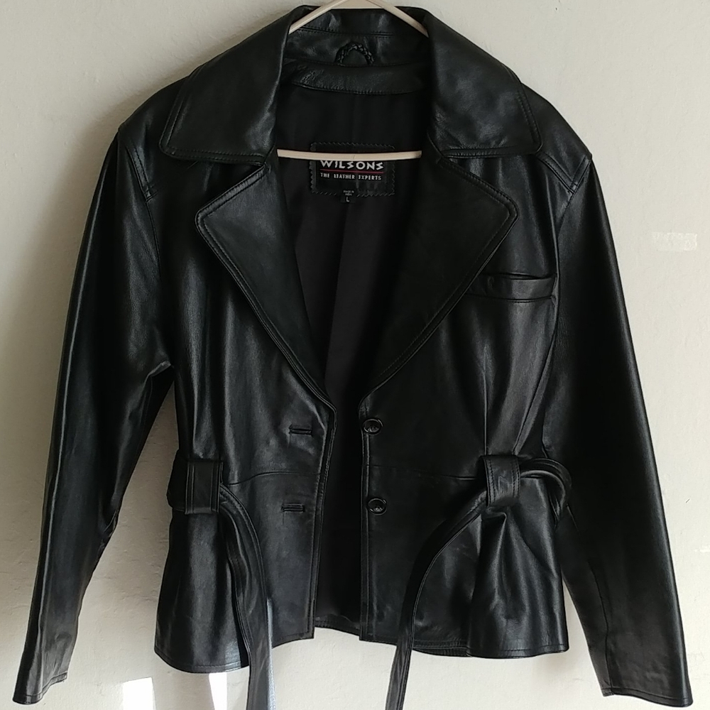 Wilson's Women's Black Leather Jacket